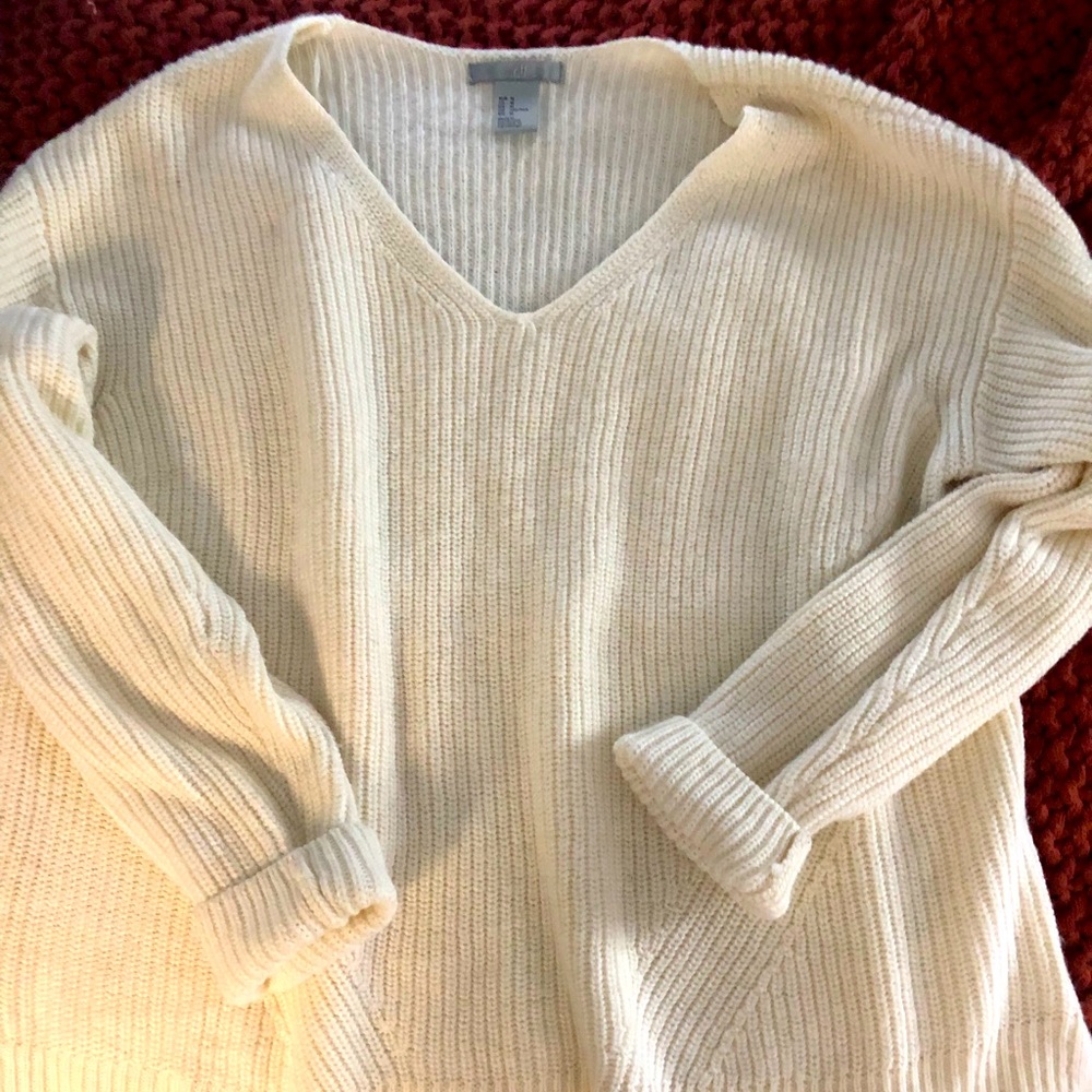 H&M Cream sweater